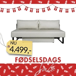 Sovesofa Sommer - Pocket fast - Avra 02 sand.